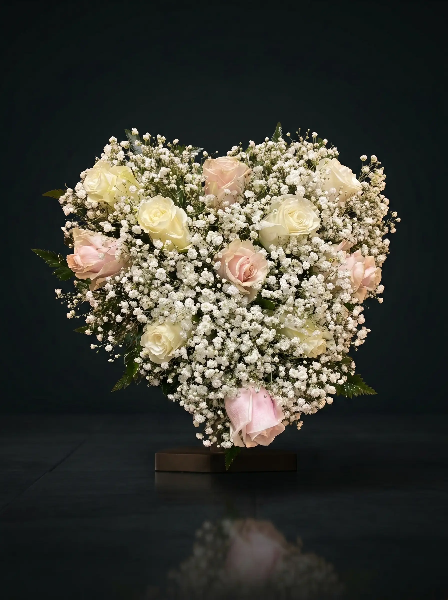 Coração pequeno de flores variante 2